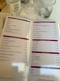 Restaurant de fruits de mer Vecchia Otranto à Otranto (le menu)