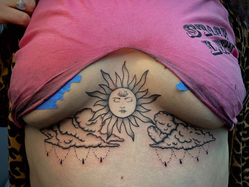 Explore ring tattoo cover up ideas, creative tattoo ideas in Shelbyville, available at Stage Left Tattoo and Piercing