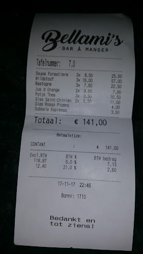 Bellami's - Bar à Manger - Groningen