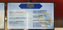 Menu / carte de Les Bambous à Saint-Aignan