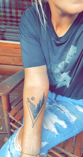 Explore skull cover up tattoo ideas, creative tattoo ideas in Sevierville, available at Hudsons House Of Ink