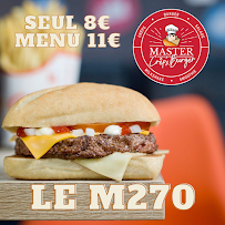 Hamburger du Restaurant Master Crep' & Burger à Montélimar - n°6