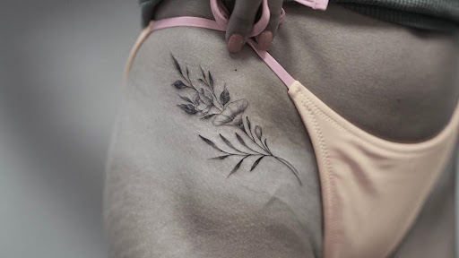 Explore leg tattoo ideas for men black, creative tattoo ideas in Saint Johns, available at Flamingo Ink