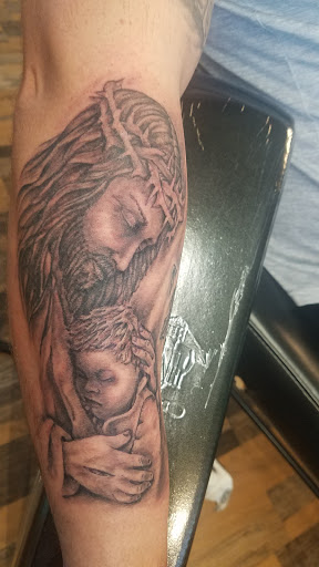 Explore lifeline tattoo ideas, creative tattoo ideas in Washington, available at Rockstar Tattoo and Piercing Studio LLC