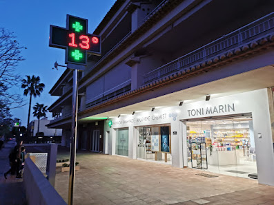 Farmacia Toni Marin Av. de Augusta, 22, 03738 Badia de Xàbia, Alicante, España