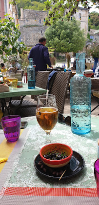 Plats et boissons du Restaurant méditerranéen Le petit café à Oppède - n°3