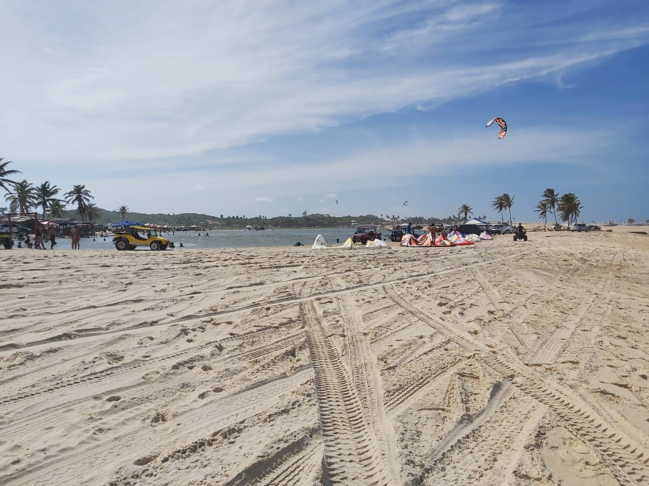 Foto van Cumbuco Strand en de nederzetting