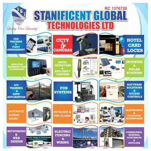 STANIFICENT GLOBAL TECHNOLOGIES LTD