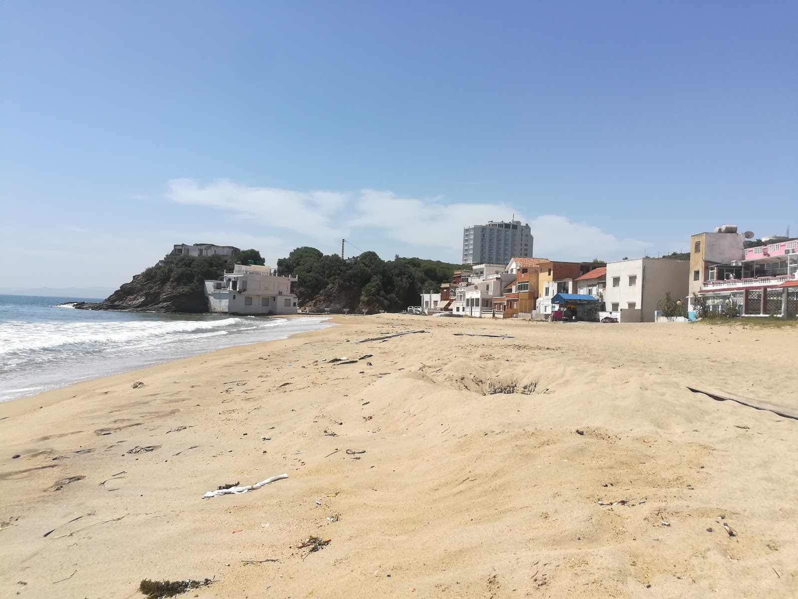 Photo de Plage La Caroube zone des équipements