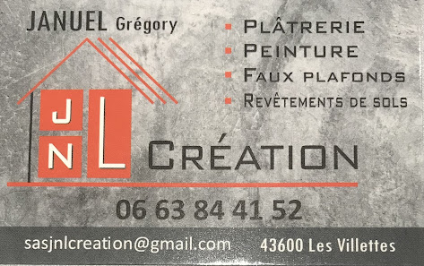 JNL Création plâtrerie peinture (RGE) 5 Le Chomet, 43600 Les Villettes, France