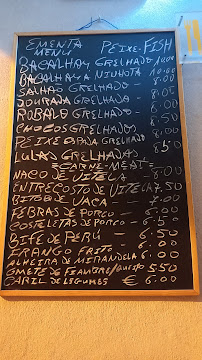Cerqueira Restaurant à Lisbon menu