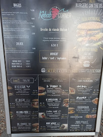 Carte du Chill burger à Seignosse