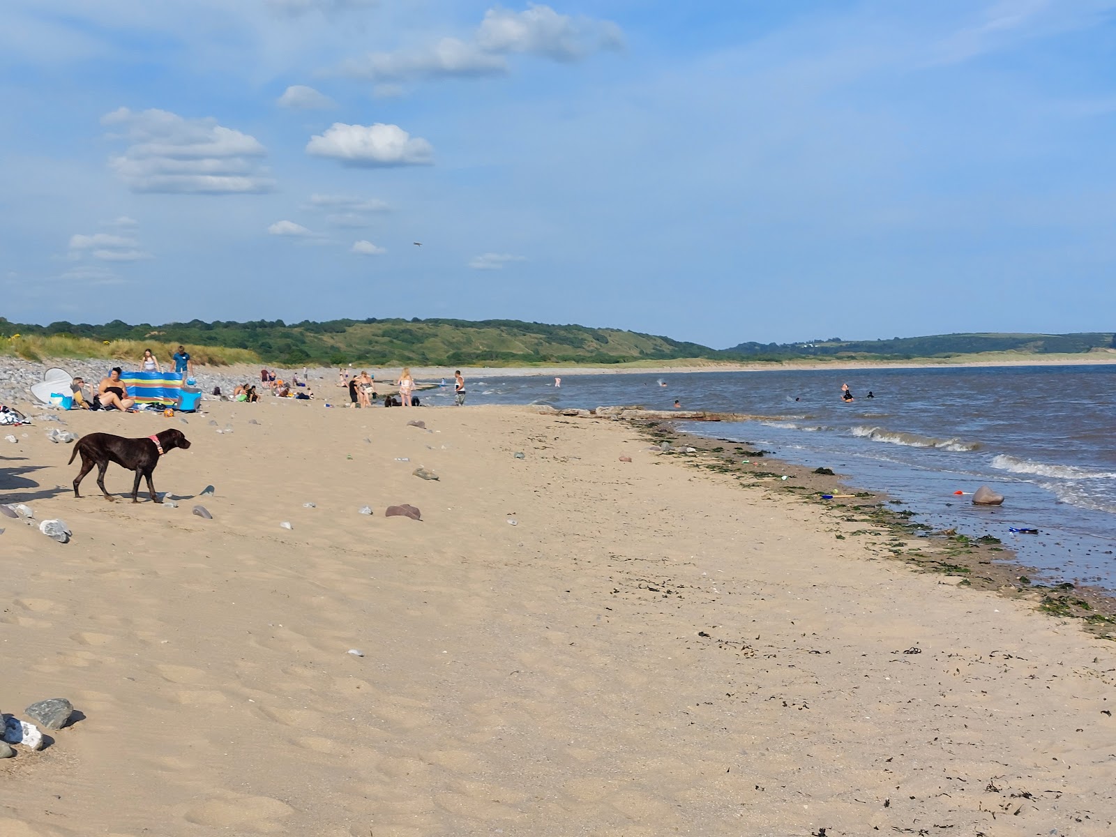 Photo de Plage Newton avec sable lumineux de surface