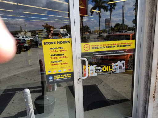 Auto Parts Store «Advance Auto Parts», reviews and photos, 8300 NW 103rd St, Hialeah, FL 33016, USA