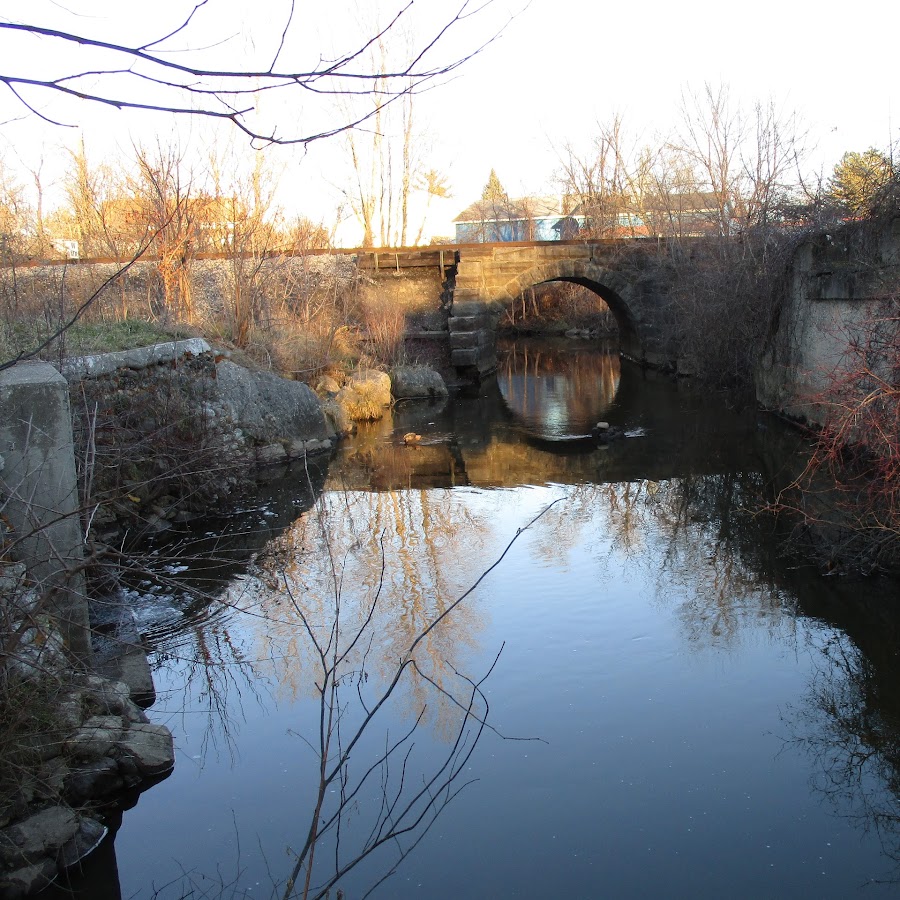 Mason MC Railroad Stone Arch Bridge