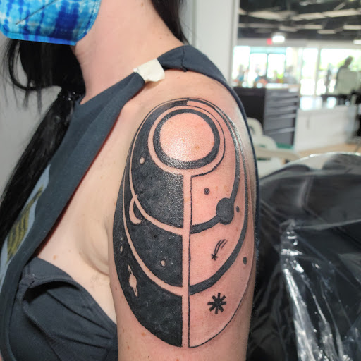 Explore aurora tattoo ideas, creative tattoo ideas in Lake Mary, available at Balinese Tattoo USA