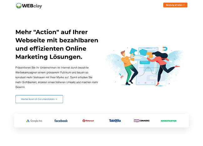 WEBclay Online- und Social Media Marketing | Webdesign Schwyz - Freienbach
