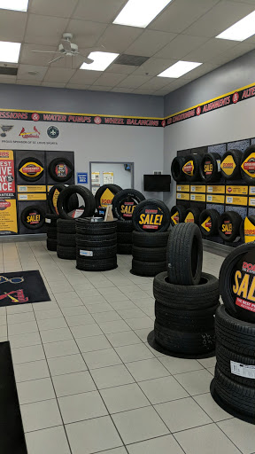 Tire Shop «Dobbs Tire & Auto Centers», reviews and photos, 6120 Mid Rivers Mall Dr, St Peters, MO 63304, USA