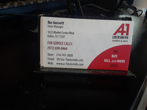 Locksmith «A-1 Locksmith - Downtown Dallas, Design District», reviews and photos, 1622 Market Center Blvd, Dallas, TX 75207, USA