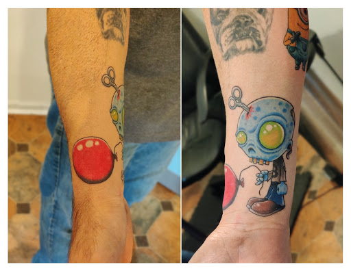 Explore lavender tattoo ideas, creative tattoo ideas in Hebron, available at Explosive Ink Tattoo