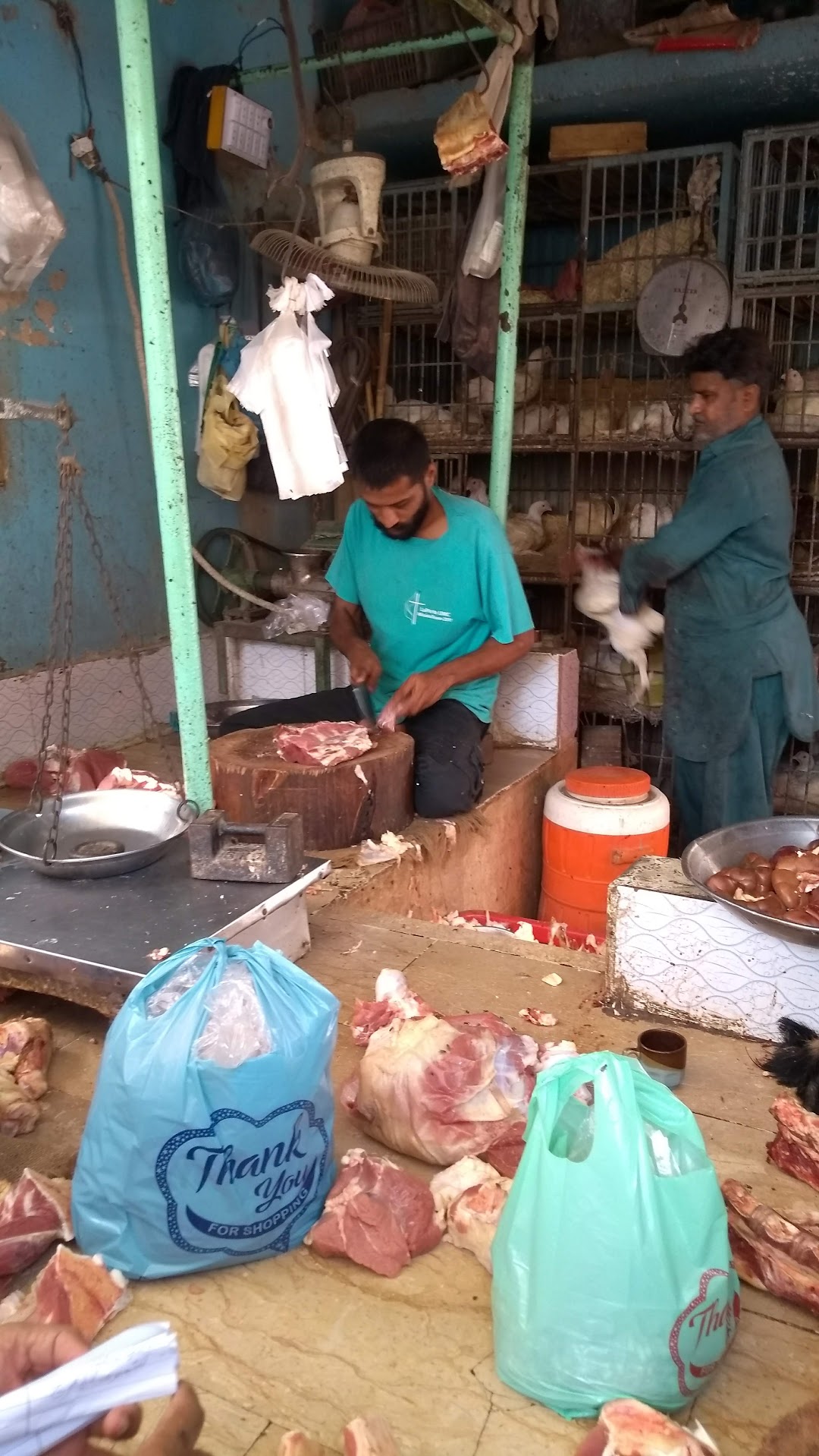 Chacha Khalil meat shop Karimabad