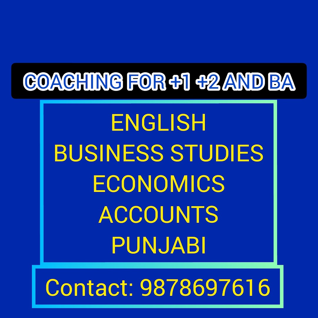 Coaching For +1 +2 and BA Subjects