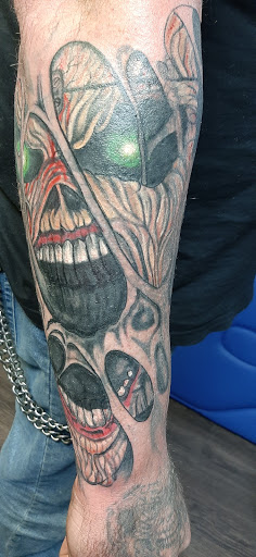 Explore butterfly hand tattoo ideas, creative tattoo ideas in Sunbury, available at Axonic Inkworks Custom Tattoo Studio