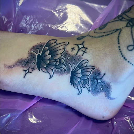 Explore forearm half sleeve tattoo ideas for men, creative tattoo ideas in Cincinnati, available at Cincinnati Tattoo Studio