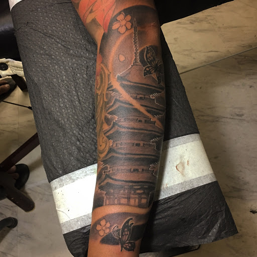 Explore let go and let god tattoo ideas, creative tattoo ideas in Wahiawa, available at Empire Art Studio