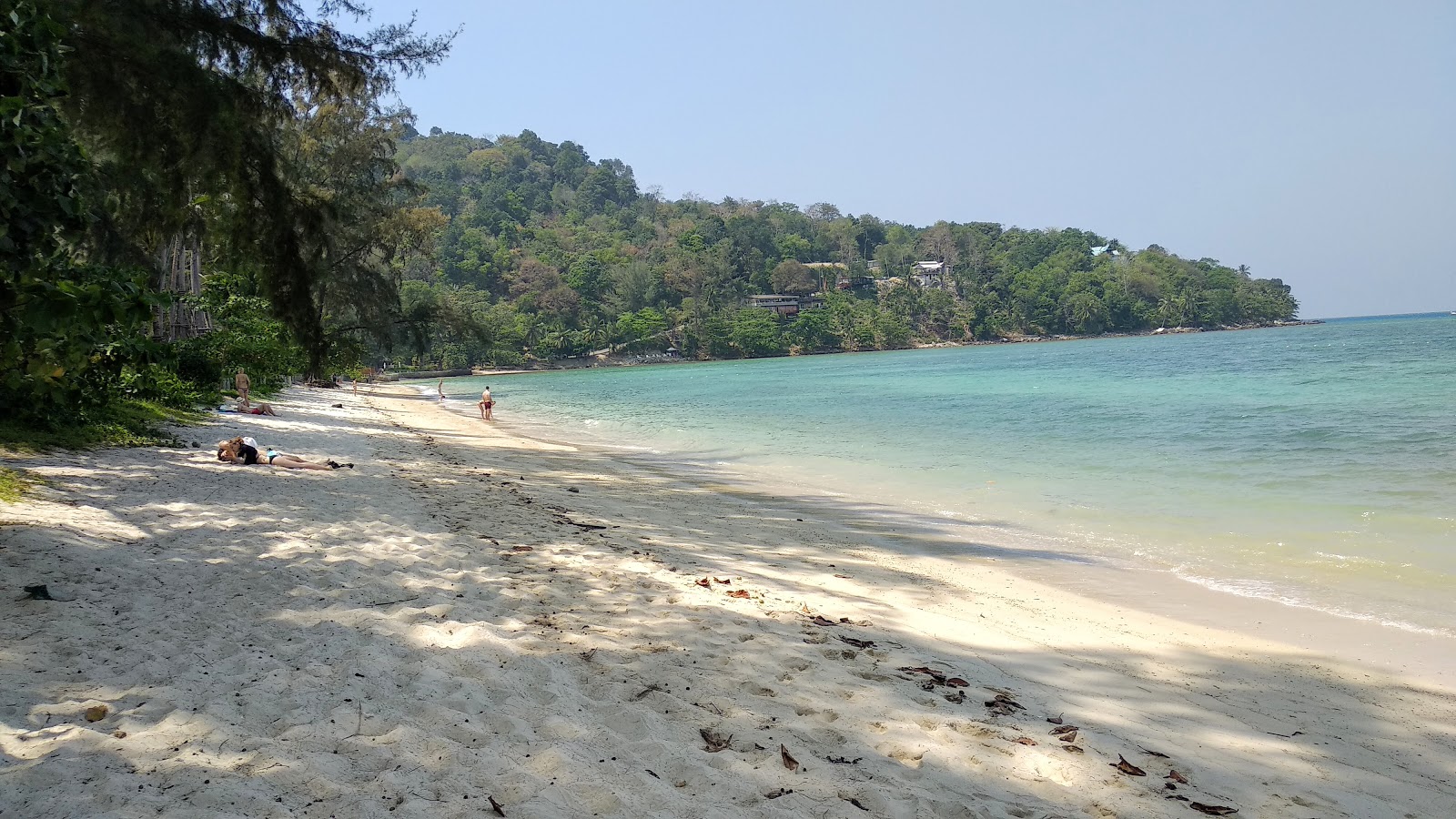 Photo of Tri Trang Beach and the settlement