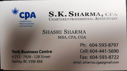 SK Sharma, CPA