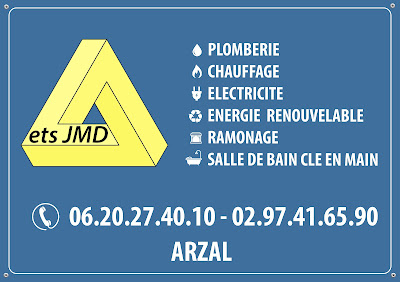 ETS JMD : PLOMBERIE CHAUFFAGE ELECTRICITE à Arzal