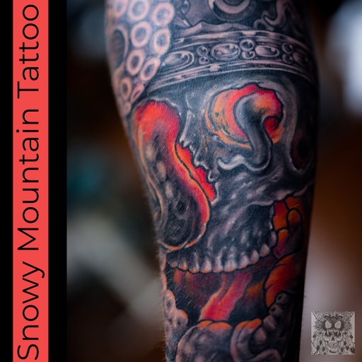 Explore alien tattoo ideas, creative tattoo ideas in Truckee, available at Snowy Mountain Tattoo Co.