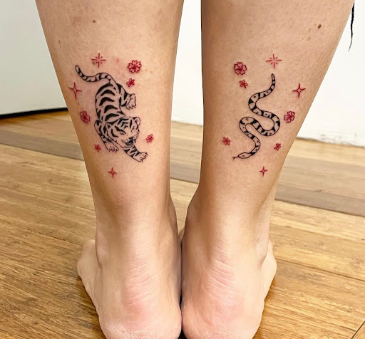 Find tattoo ideas black for your next unique tattoo in San Francisco at Two Cranes Tattoo