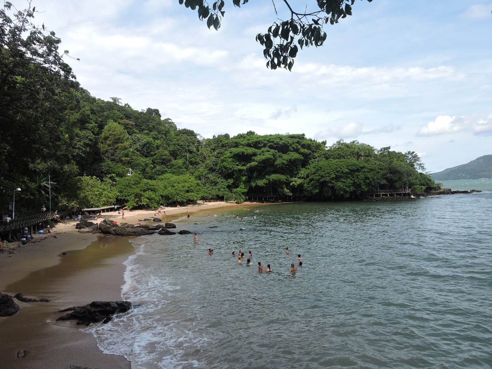 Zdjęcie Praia do Pontal Norte z powierzchnią beżowy piasek