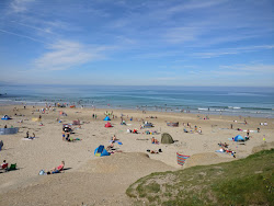 Foto von Porthtowan beach mit geräumige küstenlinie