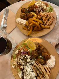 Souvláki du Restaurant grec Filakia, Petit Café d'Athènes à Paris - n°9