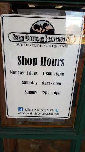 Outdoor Sports Store «Great Outdoor Provision Co.», reviews and photos, 2017 Cameron St, Raleigh, NC 27605, USA