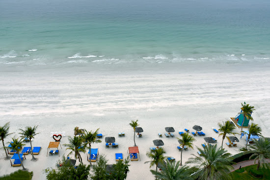 Plage de la station balnéaire d'Ajman