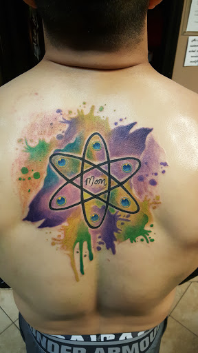 Explore outdoorsman tattoo ideas, creative tattoo ideas in Wilson, available at New Addiction Tattoos