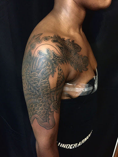 Explore tattoo ideas with your child's name, creative tattoo ideas in Brooklyn, available at Hand of Glory Tattoo & Piercing