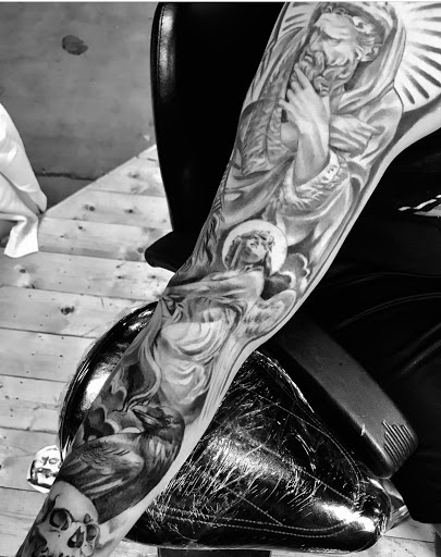 Explore cover up ideas for name tattoos, creative tattoo ideas in Oklahoma City, available at Muse Art Tattoo Company