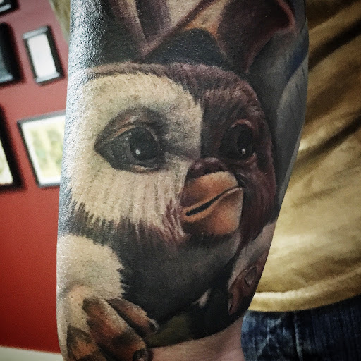 Explore longhorn tattoo ideas, creative tattoo ideas in Kingsford, available at Deft Tattoo Studio