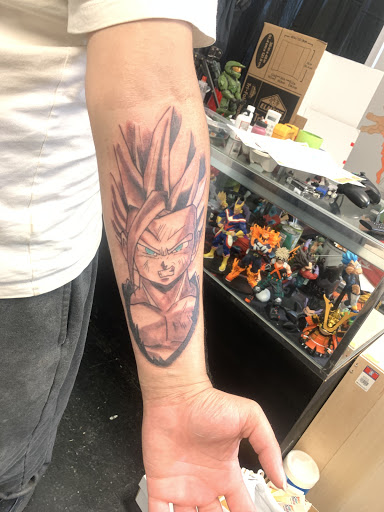 Explore shaka tattoo ideas, creative tattoo ideas in Memphis, available at Inkatsuki Tattoos Art Studio