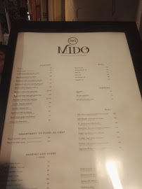Restaurant japonais Mido à Cannes (la carte)