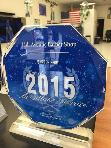 Barber Shop «44th Avenue Barber Shop», reviews and photos, 21005 44th Ave W Ste 104, Mountlake Terrace, WA 98043, USA