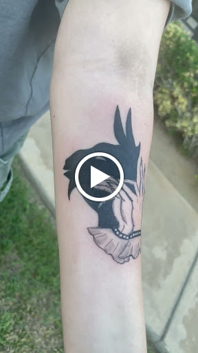 Explore gangster sleeve tattoo ideas, creative tattoo ideas in Yucaipa, available at Little Shop Of Ink