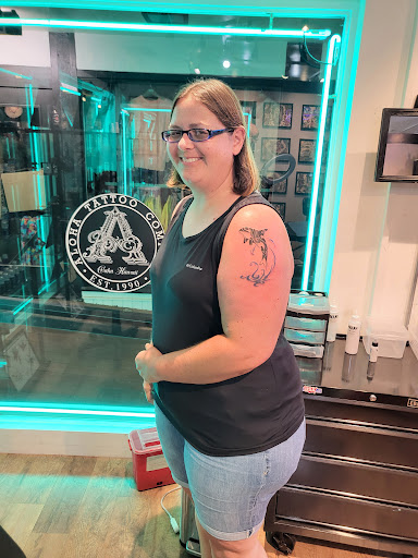 Explore twin mom tattoo ideas, creative tattoo ideas in Honolulu, available at Aloha Tattoo Waikiki Hilton Hawaiian Village Rainbow Bazaar