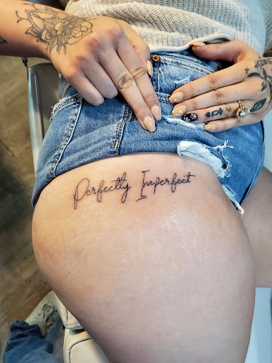 Explore tattoo ideas for mens thigh, creative tattoo ideas in Bloomsburg, available at Tuccis Tattoo & Piercings Studio