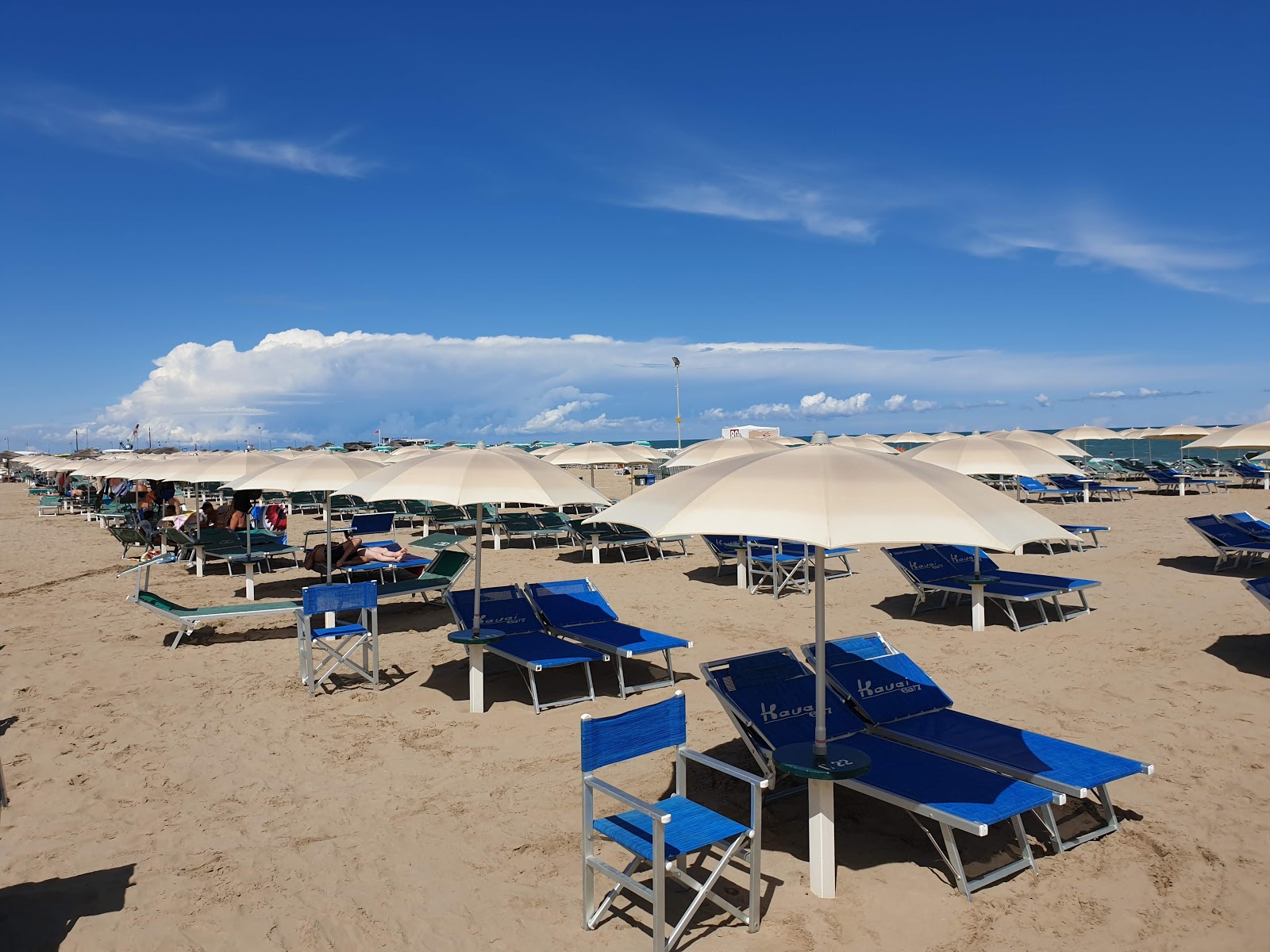 Foto van Rimini beach met hoog niveau van netheid